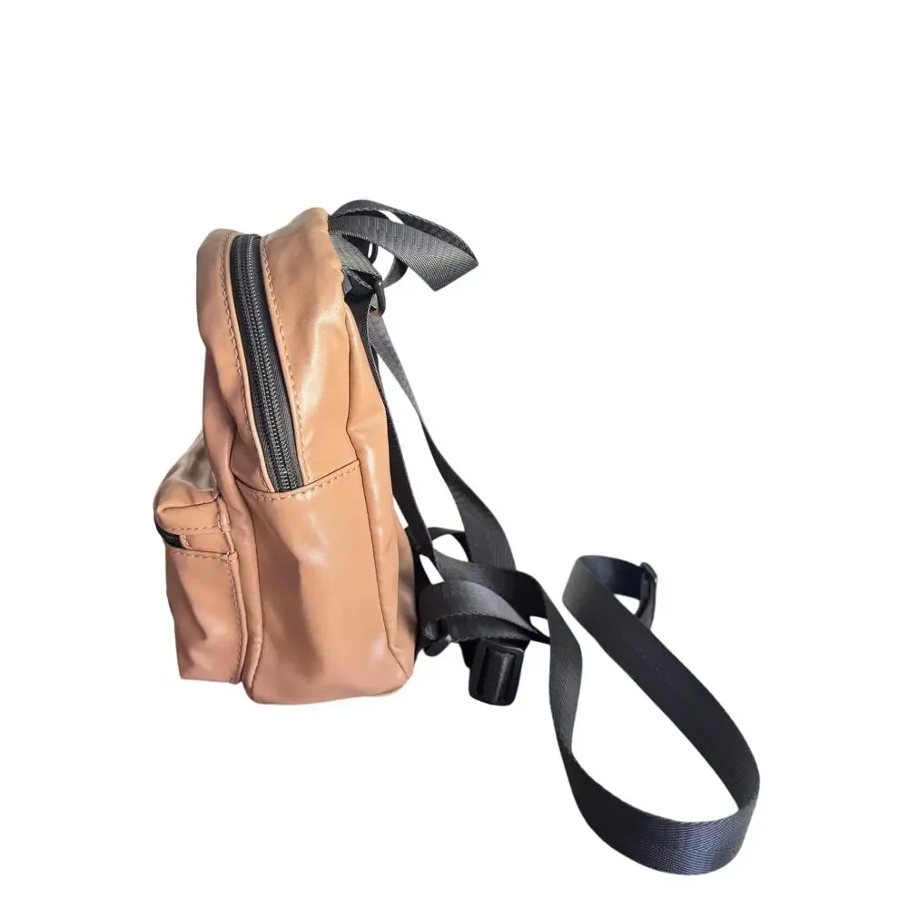 Kendall And Kylie Mini Backpack Camel Tan‎ Black